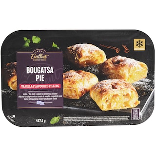 World's Market | Bougatsa placinta cu umplutura cu aroma de vanilie, congelata rapid 457.5g