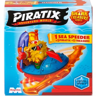 Piratix | Set 2 figurine, Piratix, Sea Speeders, Shark Treasure