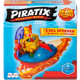 Piratix | Set 2 figurine, Piratix, Sea Speeders, Shark Treasure