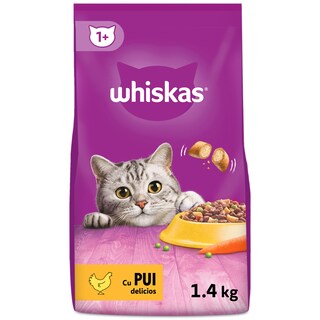 Whiskas | Hrana uscata cu pui 1.4kg