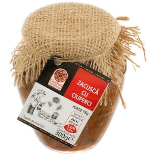 Gusturi romanesti | Zacusca cu ciuperci 300g