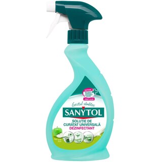 Sanytol | Solutie de curatat universala dezinfectant, mar verde 500ml