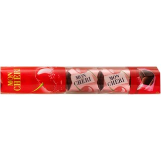 Mon Cheri | Praline de ciocolata, umplute cu cireasa intreaga in lichior 52g