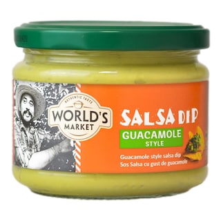 World's Market | Sos Salsa cu gust de guacamole 300g
