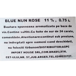 Blue Nun | Bautura spumoasa aromatizata 24K Rose Edition 0.75L