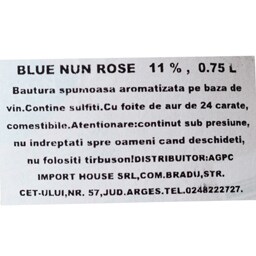 Blue Nun | Bautura spumoasa aromatizata 24K Rose Edition 0.75L