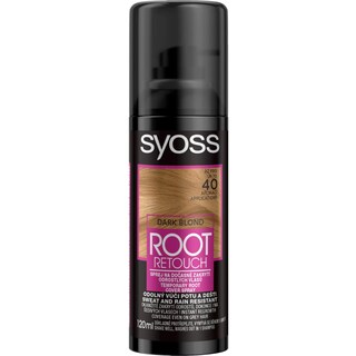 Syoss | Root Retouch | Vopsea spray temporara blond inchis