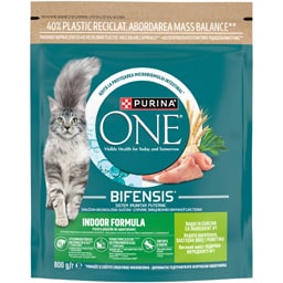 Purina One | Hrana uscata pentru pisici Indoor, cu curcan 800g
