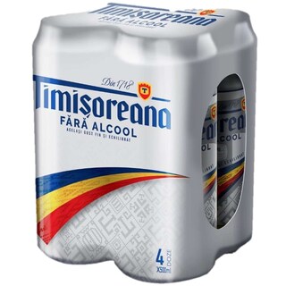 Timisoreana | Bere blonda fara alcool 4x0.5L