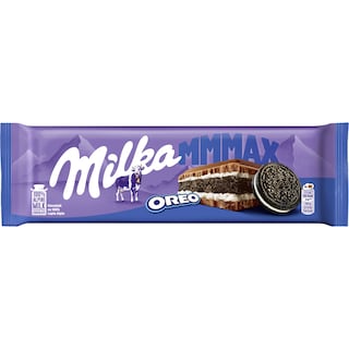Milka | Ciocolata cu lapte alpin si biscuiti Oreo 300g