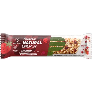 Powerbar | Baton de cereale cu capsuni & merisoare 40g