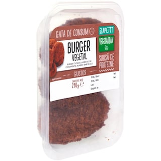 Mega Apetit | Burger vegetal 210g
