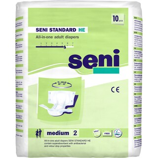 Seni | Scutece pentru incontinenta Medium 10 bucati
