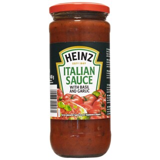 Heinz | Sos italian pentru paste cu busuioc si usturoi 480g
