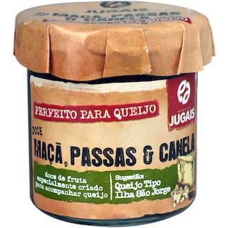 Jugais | Gem pentru branzeturi, cu mere, stafide si scortisoara 180g