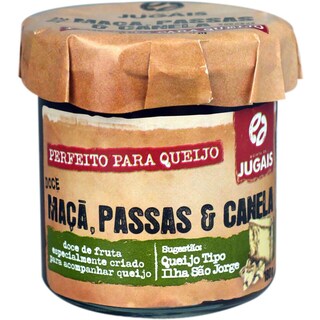 Jugais | Gem pentru branzeturi, cu mere, stafide si scortisoara 180g