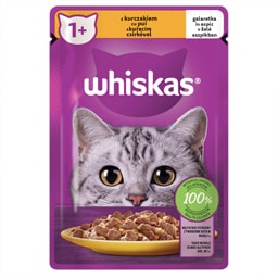 Whiskas | Hrana umeda pentru pisici cu pui in aspic 85g