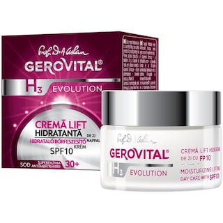 Gerovital | H3 | Crema lift hidratanta de zi SPF 10 50ml
