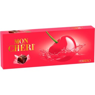 Mon Cheri | Praline de ciocolata cu cireasa intreaga in lichior 105g