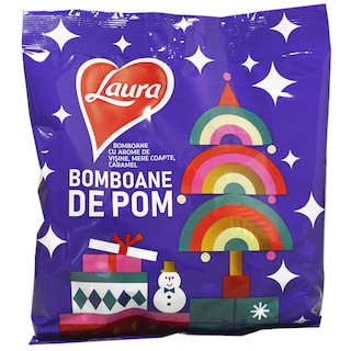 Laura | Bomboane de pom cu arome de visine, mere coapte, caramel 184g