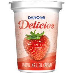 Danone Delicios | Iaurt cu capsuni 400g