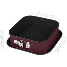 Berlinger Haus | Tava patrata cu margini detasabile, diverse culori, 23.8x23.8x8cm