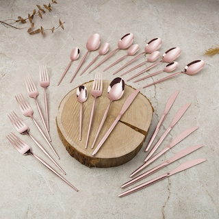 Berlinger Haus | Set tacamuri Rose Gold, 24 bucati