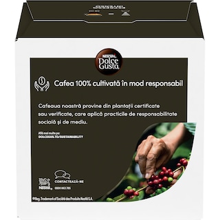 Nescafe | Dolce Gusto | Cafea Espresso Intenso, 16 capsule