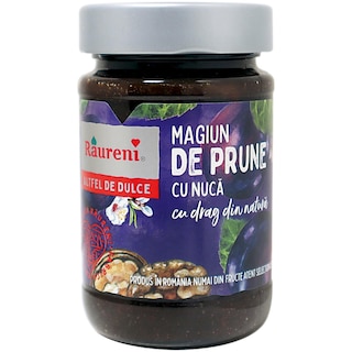Raureni | Magiun de prune cu nuca 240g