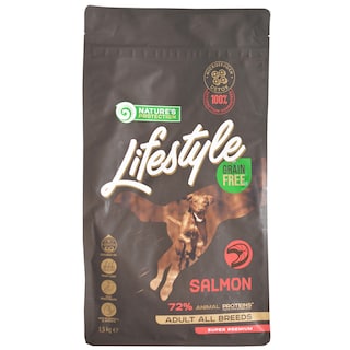 Nature's Protection | Hrana uscata pentru caini  adulti, cu somon 1.5kg