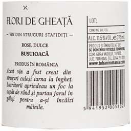 Flori de gheata | Vin rose Busuioaca 375ml