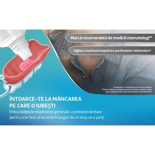 Corega | Crema adeziva pentru proteza dentara Neutro 40g
