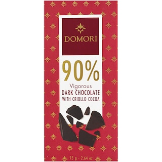 Domori | Ciocolata neagra 90% cacao 75g