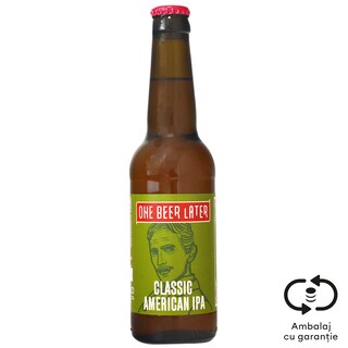 One beer later | Bere artizanala Classic American IPA 0.33L