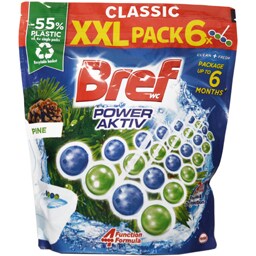 Odorizant toaleta Power aktiv pine 6x50g