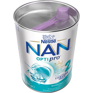 NAN Optipro | Lapte praf de continuare pentru bebelusi NAN OPTIPRO 2, de la 6 luni 800g