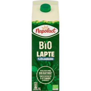 Napolact Bio | Lapte 1.5% grasime 1L