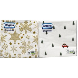 Regina | Servetele pentru Craciun, 3 straturi, 15 buc.