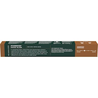 Starbucks | Cafea House Blend Lungo, 10 capsule