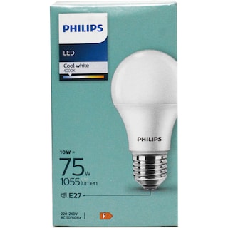 Philips | Bec LED E27 10W (75W) 1055 lumen alb rece