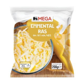 MEGA | Emmental ras 200g