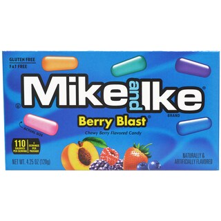 Mike & Ike | Bomboane cu aroma de fructe de padure 120g