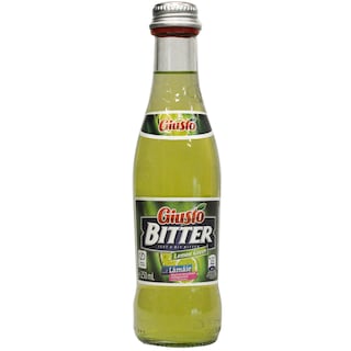Giusto | Bautura carbogazoasa Bitter Lemon Green 250ml