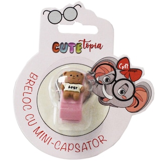 (bucata) | Breloc cu mini-capsator