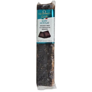 Quaranta | Nuga fara gluten cu ciocolata neagra 100g