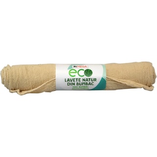 MEGA | Lavete natur din bumbac, 6 bucati