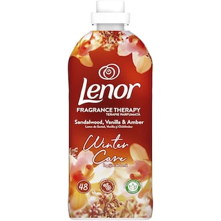 Lenor | Balsam de rufe Sandalwood, Vanilla & Amber, 48 spalari 1.2L