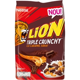 Lion | Cereale cu ciocolata si caramel sarat 350g