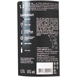 Castel Mimi | Vin rosu Saperavi 0.75L