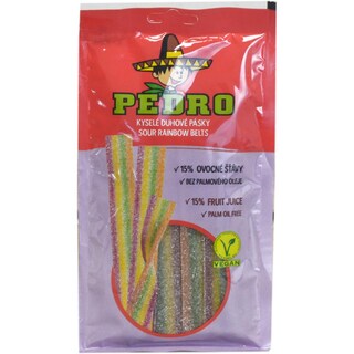 Pedro | Panglici curcubeu cu aroma de fructe 80g